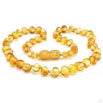 Colar De Âmbar Com Certificado Imp Lituânia