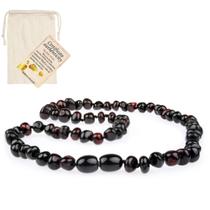 Colar De Ambar Infantil Original Bebe Neném Dentição 33cm Colar De Ambar Infantil Original Bebe Neném Dentição 33cm