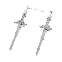 Colar De Anime Shaman King Yoh Asakura Com Pingente De Espada Tao Ren Para Cosplay, Acessórios De Colar De Anime Shaman King Yoh Asakura Com Pingente De Espada Tao Ren Para Cosplay, Acessórios De