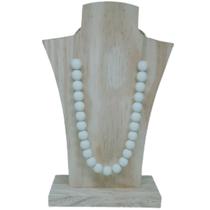 Colar de Bolas Pequenas Resina