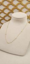 Colar de Bolinha 3mm 45cm Ouro 18k Gardenia Joias Colar de Bolinha 3mm 45cm Ouro 18k Gardenia Joias