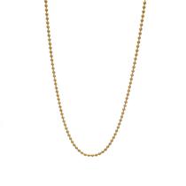 Colar de bolinhas semijoia 45cm com extensor