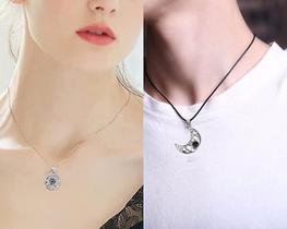 Colar de casal magnético para ele e ela eu te amo necklac Colar de casal magnético para ele e ela eu te amo necklac