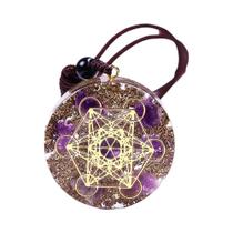 Colar de Chakra de Ametista - Joia de Cura e Meditação para Mulheres e Homens