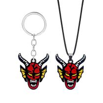 Colar de chaveiro Stranger Things Hellfire Demon Colar de chaveiro Stranger Things Hellfire Demon
