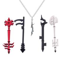 Colar de chaveiros I Alone Level-Up Demon Hunter Key Pingente Colar de chaveiros I Alone Level-Up Demon Hunter Key Pingente