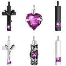 Colar de cinzas de aço inoxidável Fumete para jóias de urna de cremação Colar de cinzas de aço inoxidável Fumete para jóias de urna de cremação