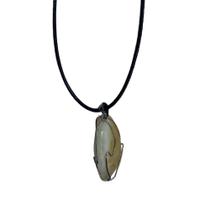 Colar de Citrino Natural com Envolto Orgânico - Amuleto de Prosperidade e Vitalidade Colar de Citrino Natural com Envolto Orgânico - Amuleto de Prosperidade e Vitalidade