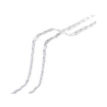 Colar De Corrente Com Pingente Em Prata Esterlina 925 Para Mulheres E Homens, 2mm, 8-30 Polegadas, Colar De Corrente Com Pingente Em Prata Esterlina 925 Para Mulheres E Homens, 2mm, 8-30 Polegadas,