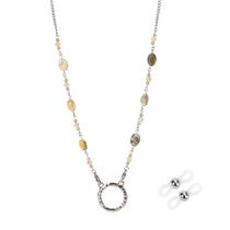 Colar de corrente com suporte de óculos para mulheres e homens Colar de corrente com suporte de óculos para mulheres e homens