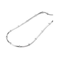 Colar De Corrente De Cobra Em Prata Esterlina 925 Para Mulheres E Homens, Estilo Europeu, Joias De