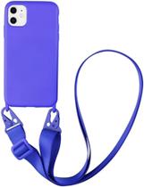 Colar de corrente de silicone capa de celular com cordão a03