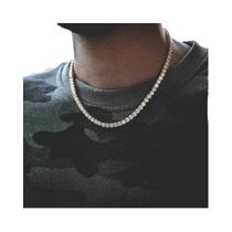 Colar De Corrente Hip Hop Bling Bling Para Homens E Mulheres, Presente Para Fãs De Rapper Em Festas