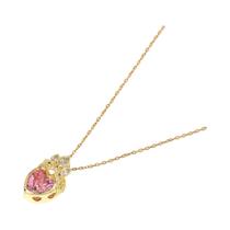 Colar De Cosplay Princesa Rapunzel Com Zircônia Rosa, Pingente De Cobre Da Moda, Choker De Conto De