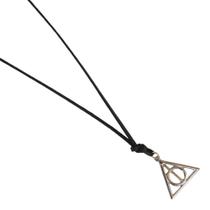 Colar De Couro Preto Pingente Harry Potter Colar De Couro Preto Pingente Harry Potter