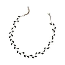 Colar De Cristal Preto Estilo Coreano, Simples, Versátil, Corrente De Clavícula, Acessórios De Joias Colar De Cristal Preto Estilo Coreano, Simples, Versátil, Corrente De Clavícula, Acessórios De Joias