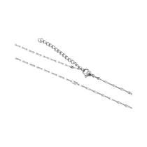 Colar de Cruz com Pingente Ondulado - Banhado a Ouro, 45cm, Aço Inoxidável (5 Peças) Colar de Cruz com Pingente Ondulado - Banhado a Ouro, 45cm, Aço Inoxidável (5 Peças)