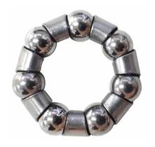 Colar De Cubo Traseiro De Aco C/7 Esferas 1/4
