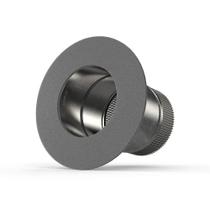 Colar de decolagem de dutos AC Infinity Galvanized Steel 4 polegadas