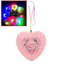 Colar De Led Pisca Coração Para Festas E Formaturas XM21150CO
