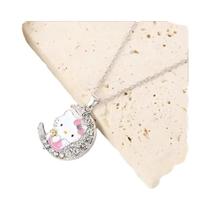 Colar De Liga Estilo Lua Hello Kitty Kawaii, Pingente De Desenho Animado Fofo Para Crianças,