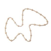 Colar de Mesa Decorativo 90cm em Madeira Mart Moas Colar de Mesa Decorativo 90cm em Madeira Mart Moas