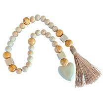 Colar de Mesa Decorativo em Madeira