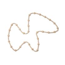 Colar de Mesa Decorativo em Madeira Natural Clara