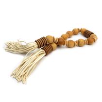 Colar De Mesa Madeira Decoração Artesanal Moderna - 82cm Colar De Mesa Madeira Decoração Artesanal Moderna - 82cm