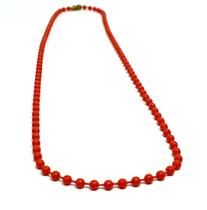 Colar de Metal Bolinhas Com Fecho Canoa Suggestione