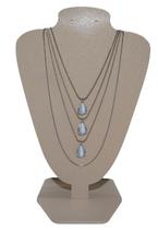 Colar de Metal Quatro Voltas com Pingentes