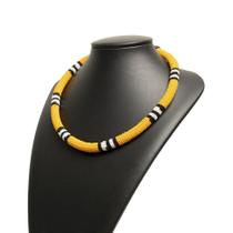 Colar de Miçangas Arte Indígena Etnia Kamayurá do Xingu Colar de Miçangas Arte Indígena Etnia Kamayurá do Xingu