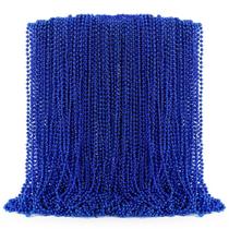 Colar de miçangas EOBOH Blue 100 unidades para festa de Natal Colar de miçangas EOBOH Blue 100 unidades para festa de Natal