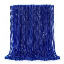 Colar de miçangas EOBOH Christmas Blue 72 unidades para eventos de festa Colar de miçangas EOBOH Christmas Blue 72 unidades para eventos de festa