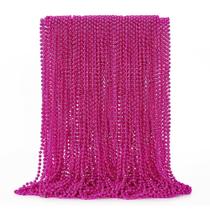 Colar de miçangas EOBOH Metallic Mardi Gras rosa 33 cm 50 unidades Colar de miçangas EOBOH Metallic Mardi Gras rosa 33 cm 50 unidades