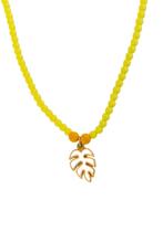 Colar de miçangas pingente costela de Adão tendência verão