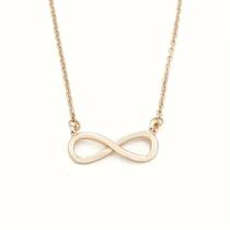 Colar De Moda Em Forma De 8 Com Pingente De Charme Infinito Para Mulheres, Presente De Natal E