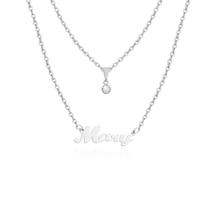 Colar De Nome Mary Feminino Gargantilha prata e dourado em aço inox não escurece pode molhar Colar De Nome Mary Feminino Gargantilha prata e dourado em aço inox não escurece pode molhar