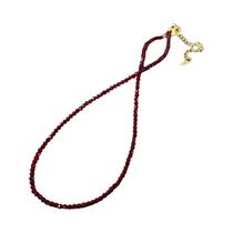 Colar De Pérolas De Vidro Vermelhas: Design Moderno E Exclusivo Com Toque De Luxo Para a Clavícula