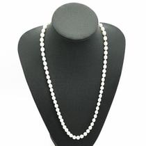 Colar De Pérolas Naturais Barrocas Água Doce 70cm Banho De Ouro 18k 4848 Colar De Pérolas Naturais Barrocas Água Doce 70cm Banho De Ouro 18k 4848