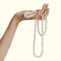 Colar de Pérolas para Massagem Relaxamento e Prazer a Dois 1,10m com 140 Pérolas