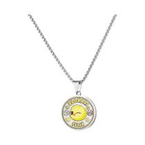 Colar De Pingente De Aço Titânio Stray Kids Com Impressão Colorida, Presente Para Fãs