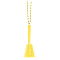 Colar de Plástico Amscan Yellow Clacker - 36cm - Pacote com 1