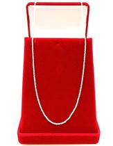 Colar De Prata 45cm Gargantilha Pipoca Feminina 925