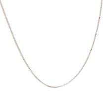Colar de prata 925 feminino rommanel fino veneziana 42 cm 830090