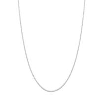 Colar de prata 925 feminino veneziana 42 cm rommanel 830057