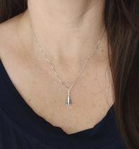 Colar de prata 925 nossa senhora aparecida larga Colar de prata 925 nossa senhora aparecida larga