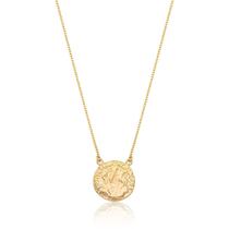 Colar De Prata 925 Pingente São Bento 60cm Banhado A Ouro 18K