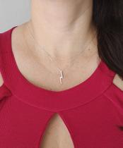 Colar de prata 925 raio diva