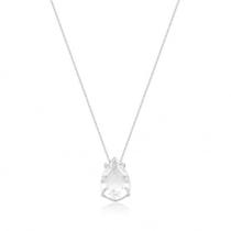 Colar de Prata Bali Cristal Colar de Prata Bali Cristal